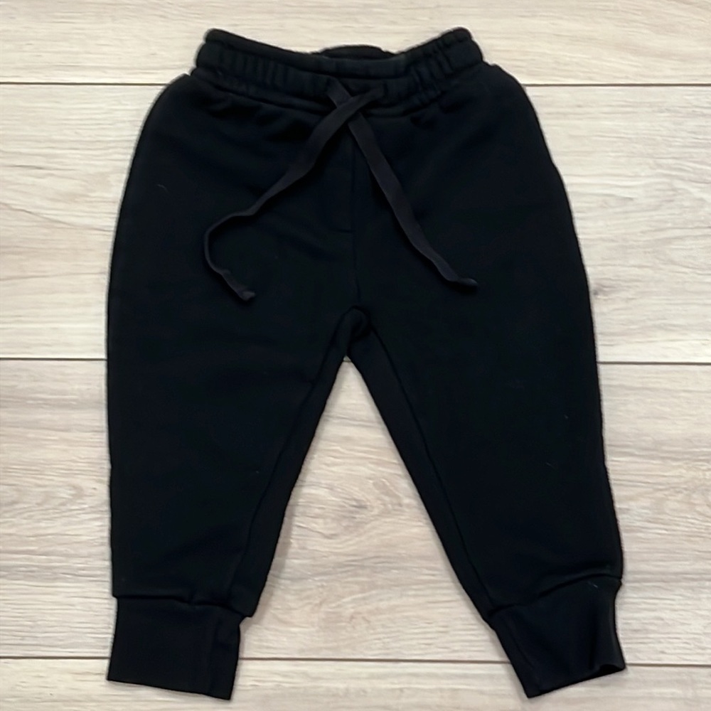 Kids Brunette the Label Little Babe's Jogger - Black